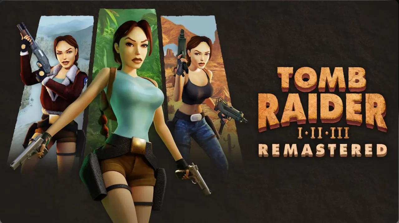 Cena do jogo Tomb Raider I-III Remastered