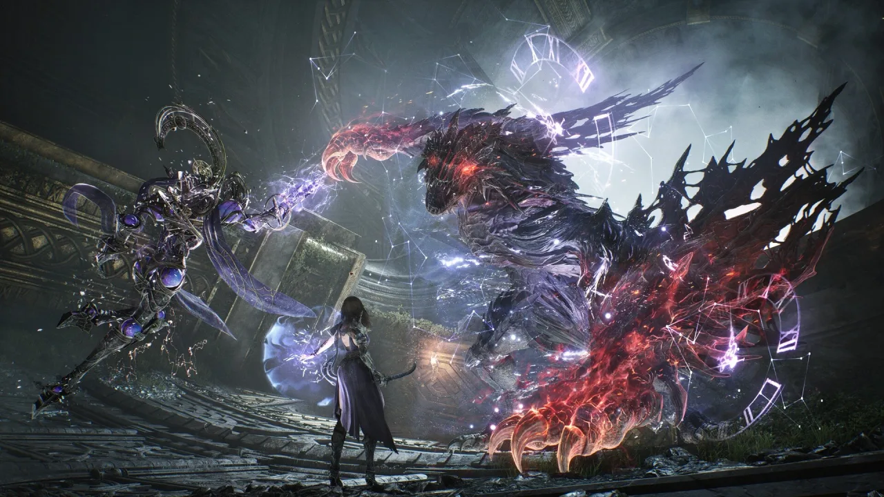 Cena do jogo Tides of Annihilation