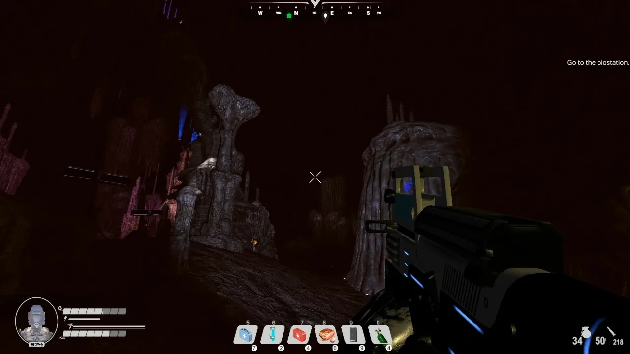 Cena do jogo Ninjala 2: The Uncharted Planet