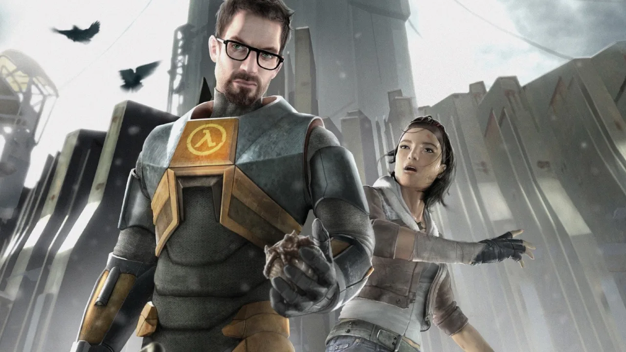 Cena do jogo Half-Life 2
