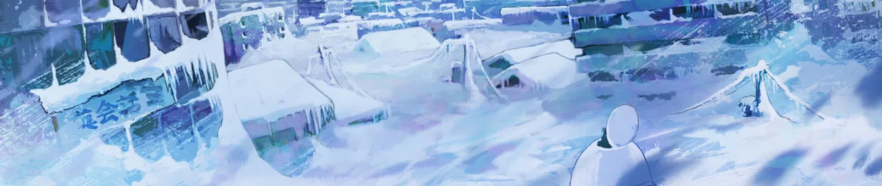 Cena do anime Snowball Earth