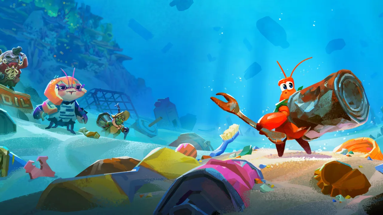 Cena do jogo Another Crab's Treasure