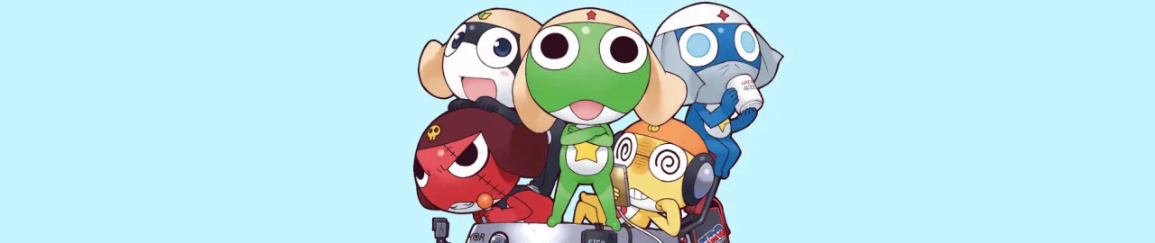 Cena do anime Sgt. Frog