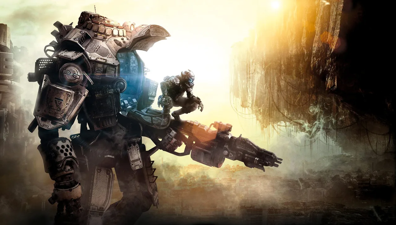 Cena do jogo Titanfall