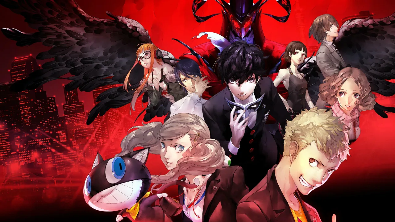 Cena do jogo Persona 5
