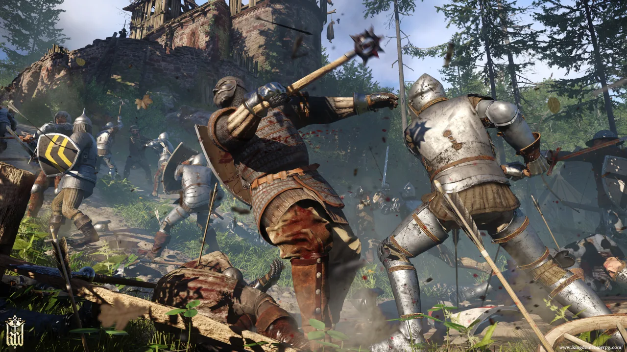 Cena do jogo Kingdom Come: Deliverance
