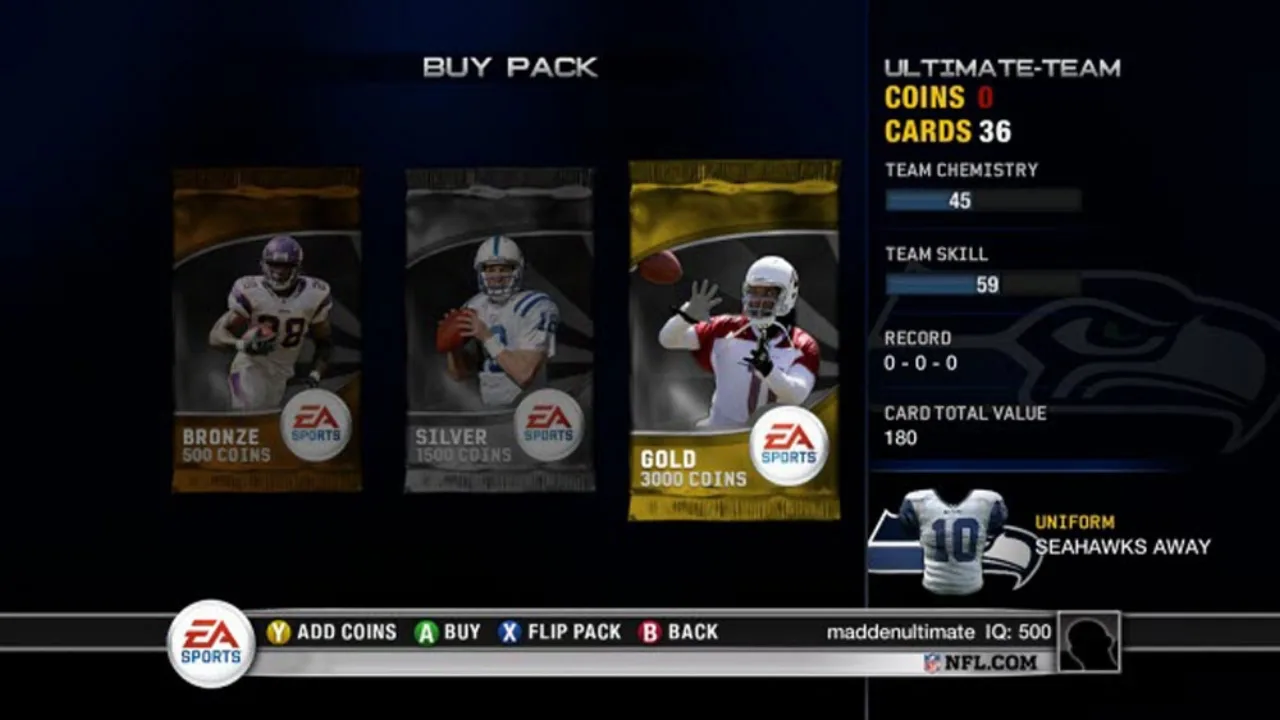 Cena do jogo Madden NFL 27