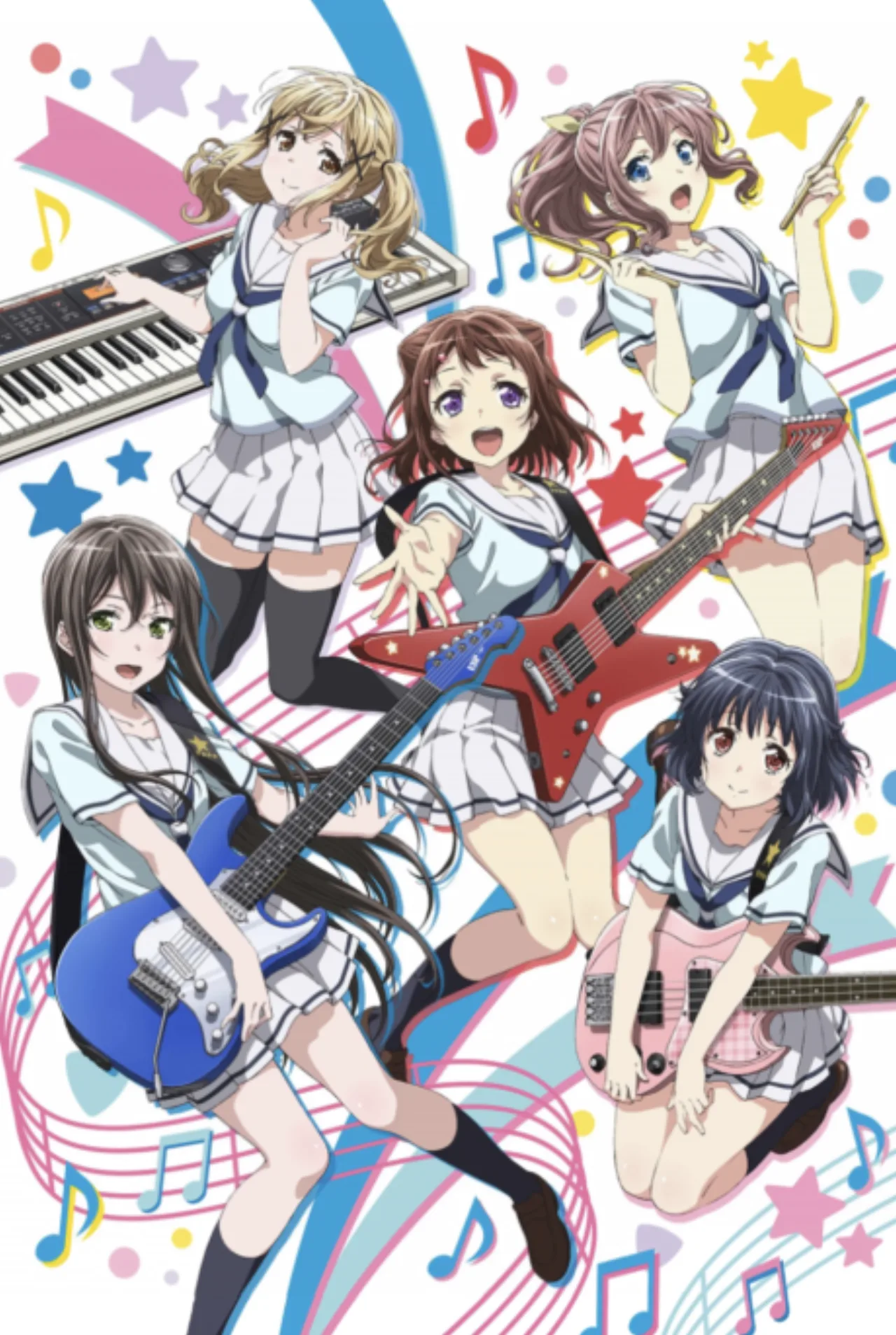 Cena do anime BanG Dream!