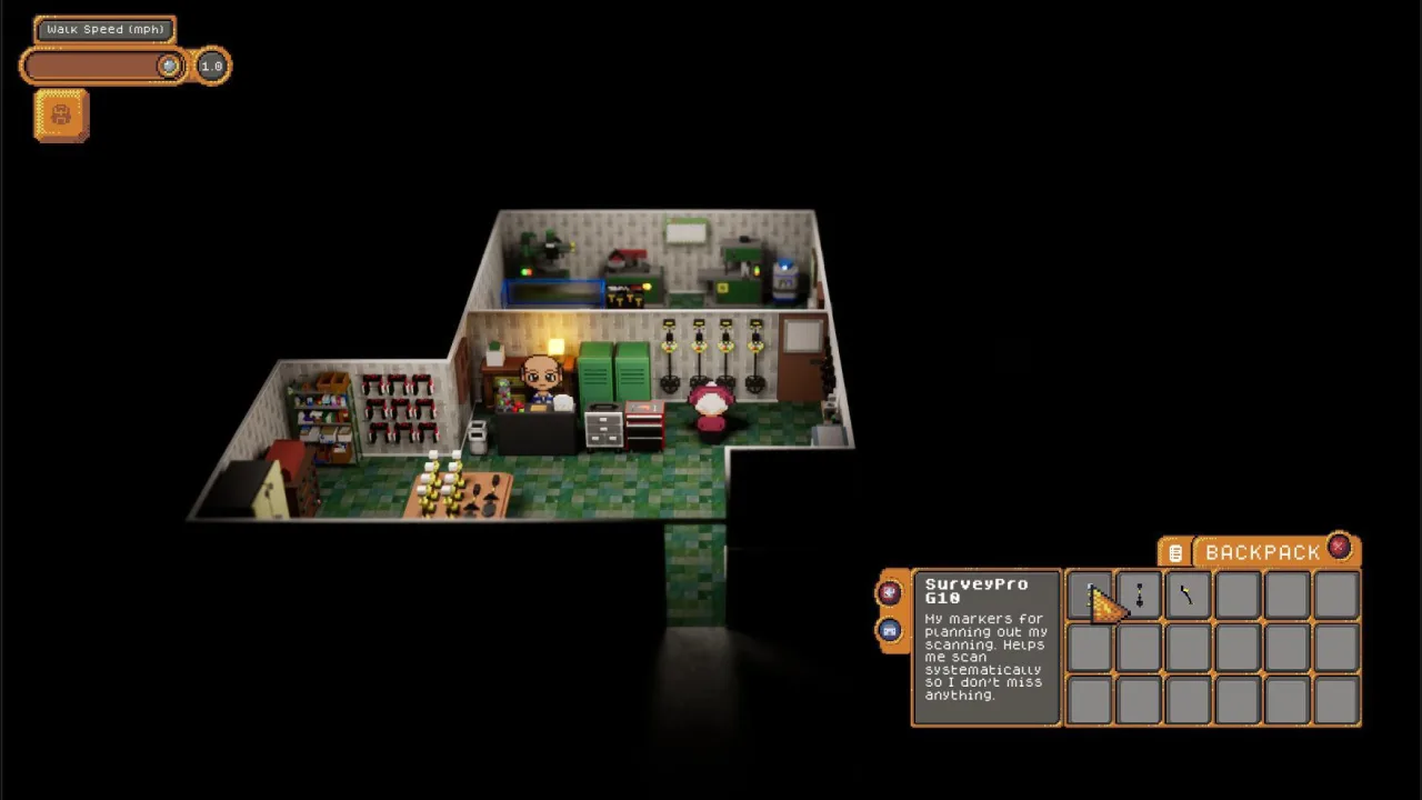 Cena do jogo The Detectorist Guild