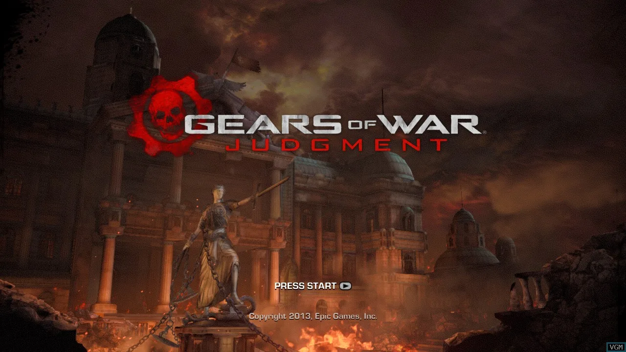 Cena do jogo Gears of War: E-Day