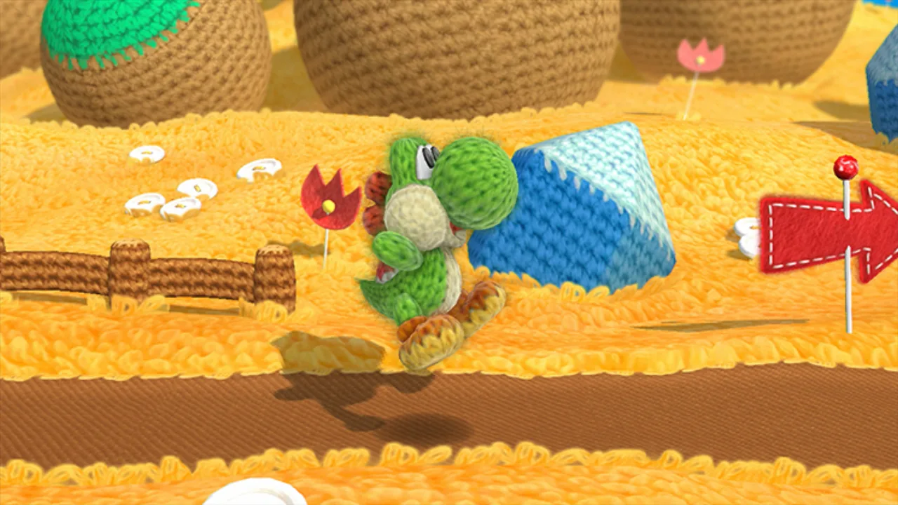 Cena do jogo Yoshi