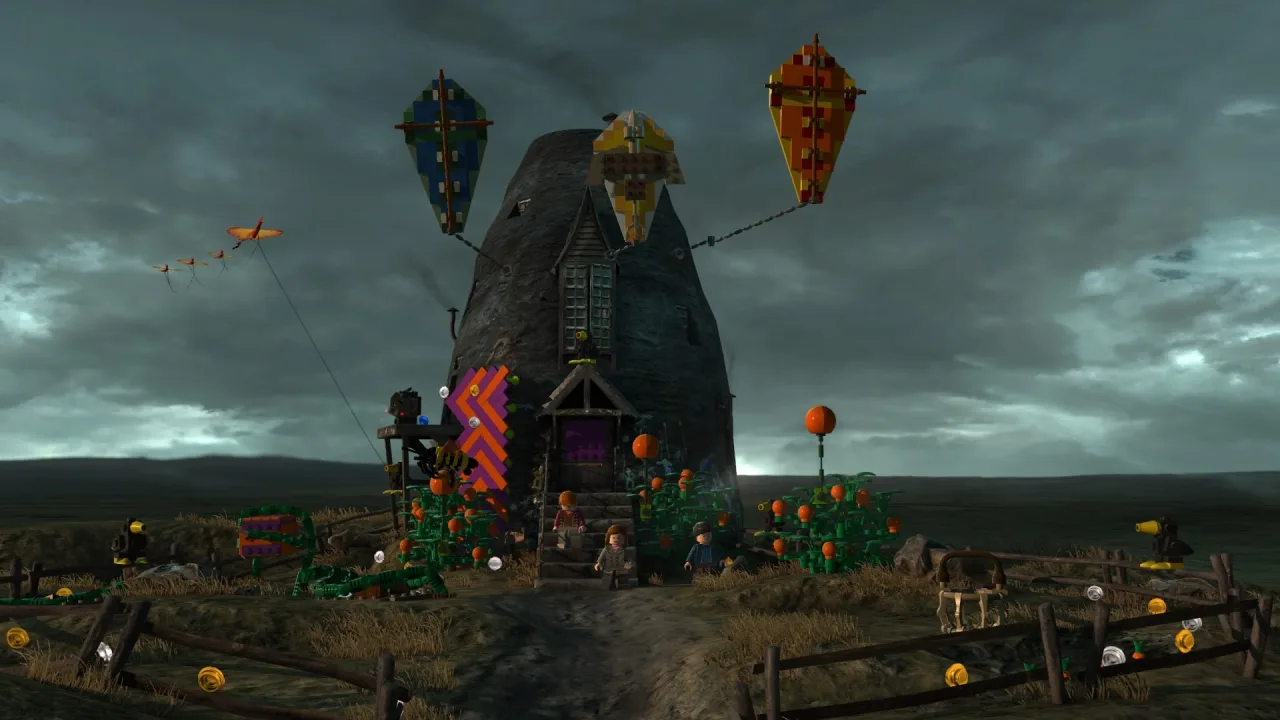 Cena do jogo LEGO Harry Potter Collection