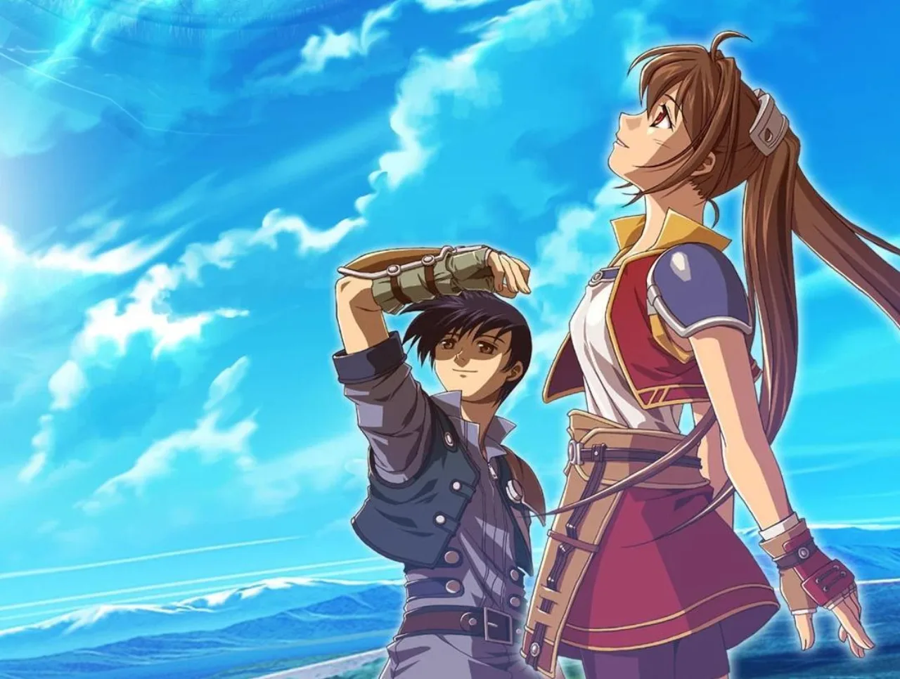 Cena do jogo Trails in the Sky