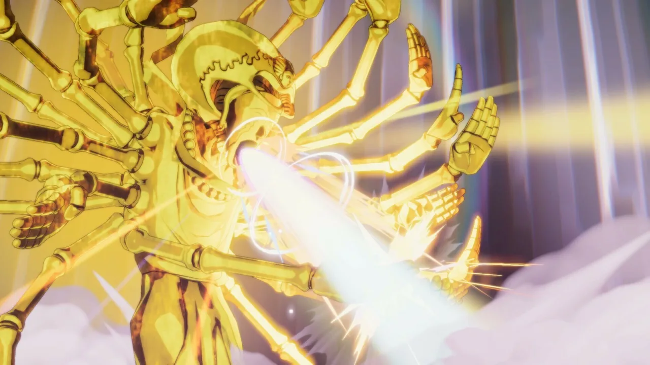 Cena do jogo Hunter x Hunter: Nen x Impact