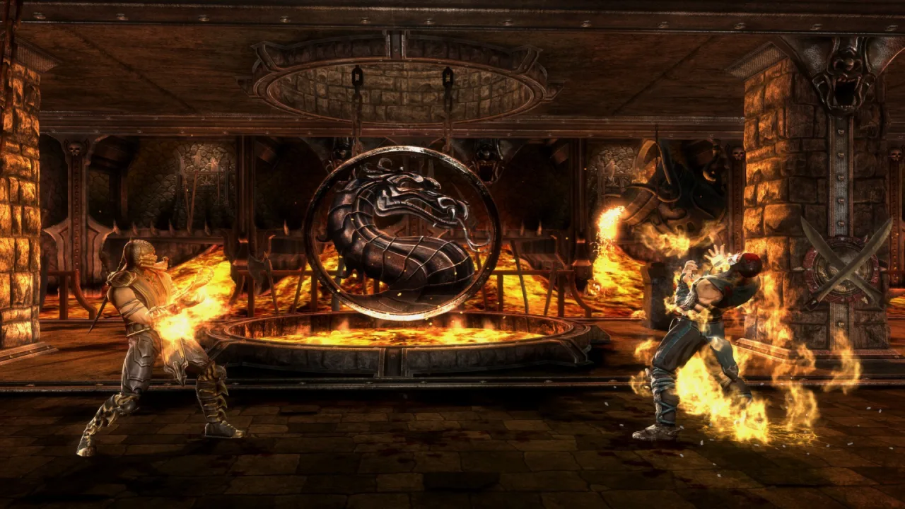 Cena do jogo Mortal Kombat
