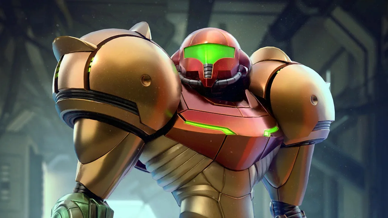 Cena do jogo Metroid Prime Remastered