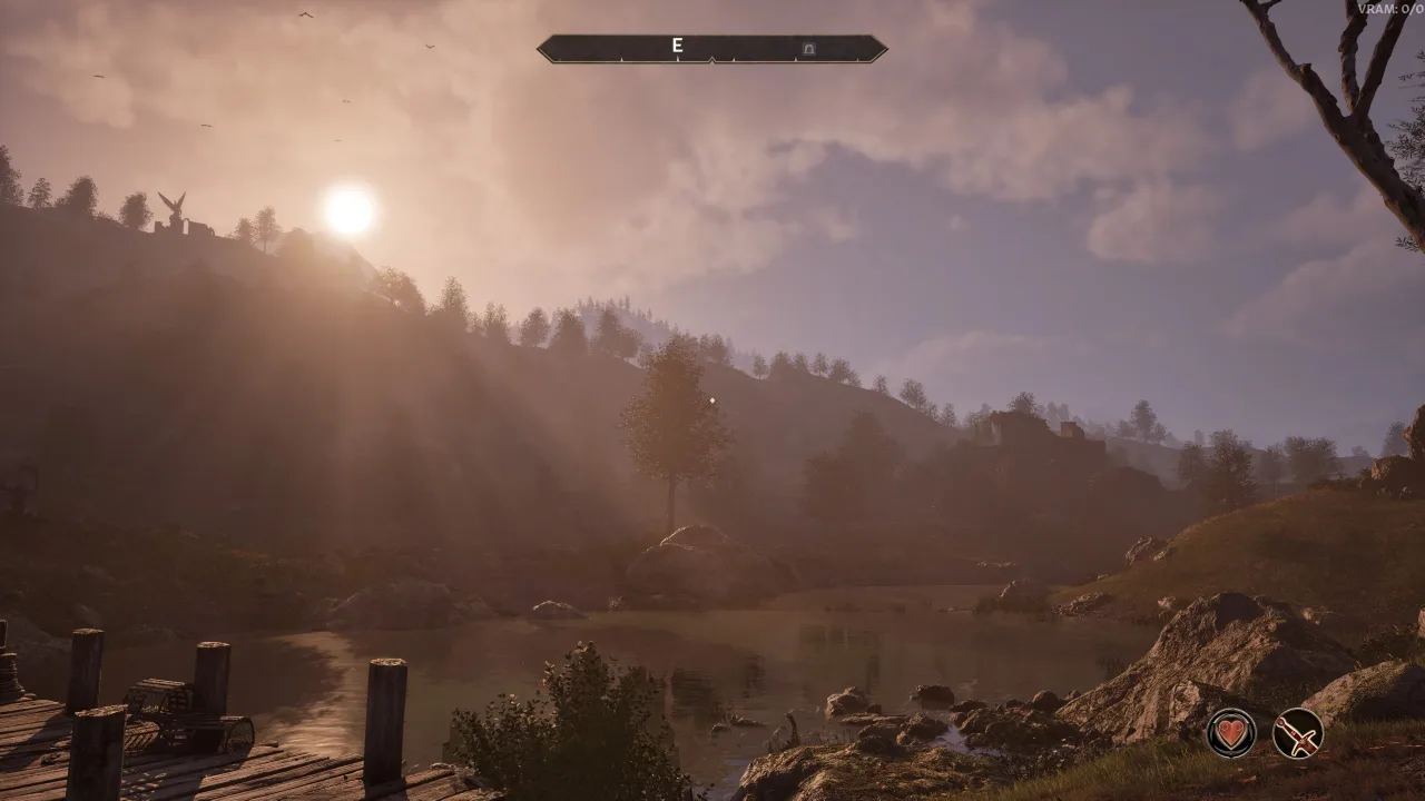 Cena do jogo The Elder Scrolls IV: Oblivion Remastered