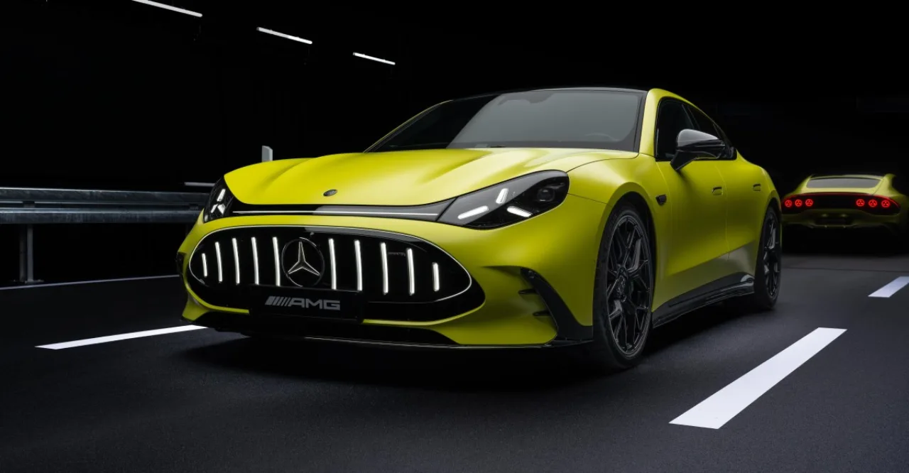 Imagem ilustrativa: Mercedes-AMG GT 4-portas elétrico promete 0 a 100 km/h em 2 segundos