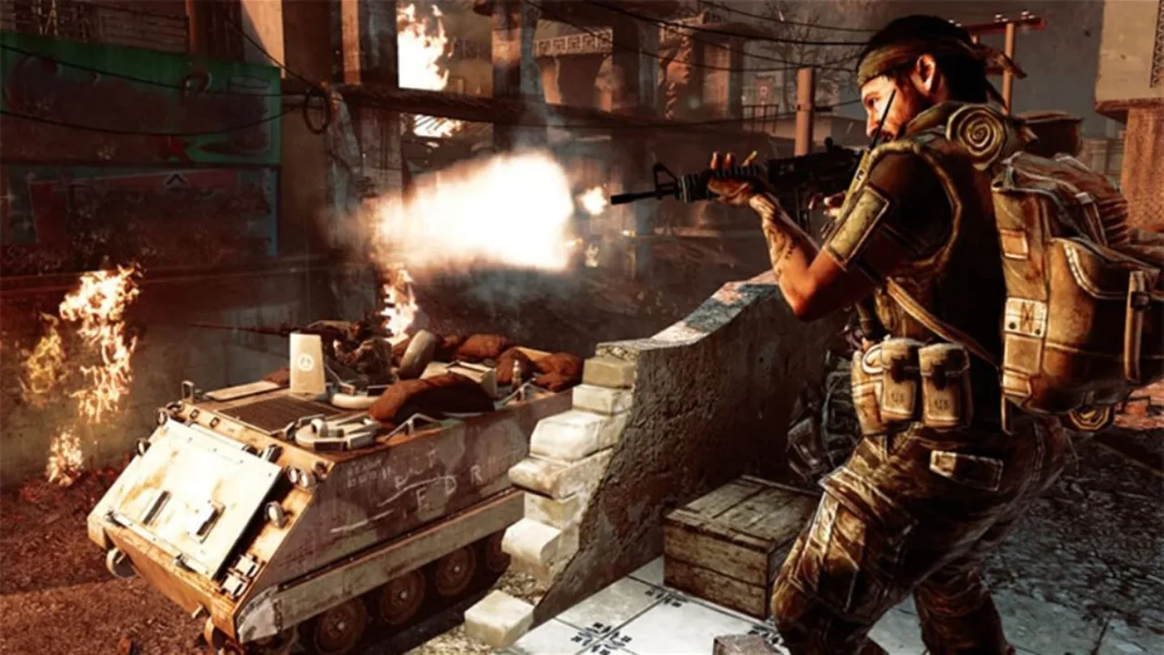 Cena do jogo Call of Duty: Black Ops