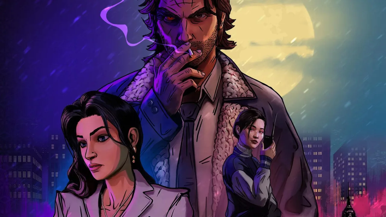Cena do jogo The Wolf Among Us 2