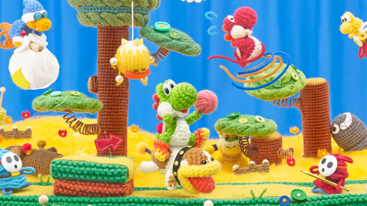 Cena do jogo Yoshi