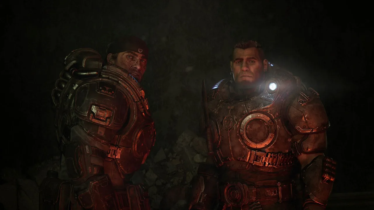 Cena do jogo Gears of War: E-Day