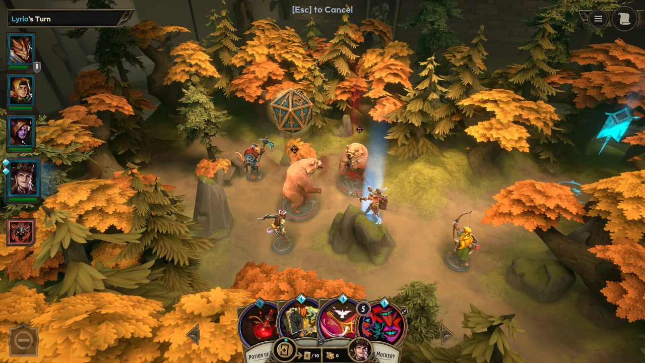 Cena do jogo Battlemarked