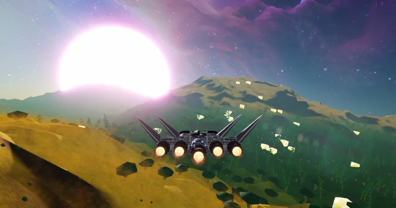 Imagem ilustrativa: Space News Network vs No Man's Sky: o que muda na jogabilidade de jornalista espacial?