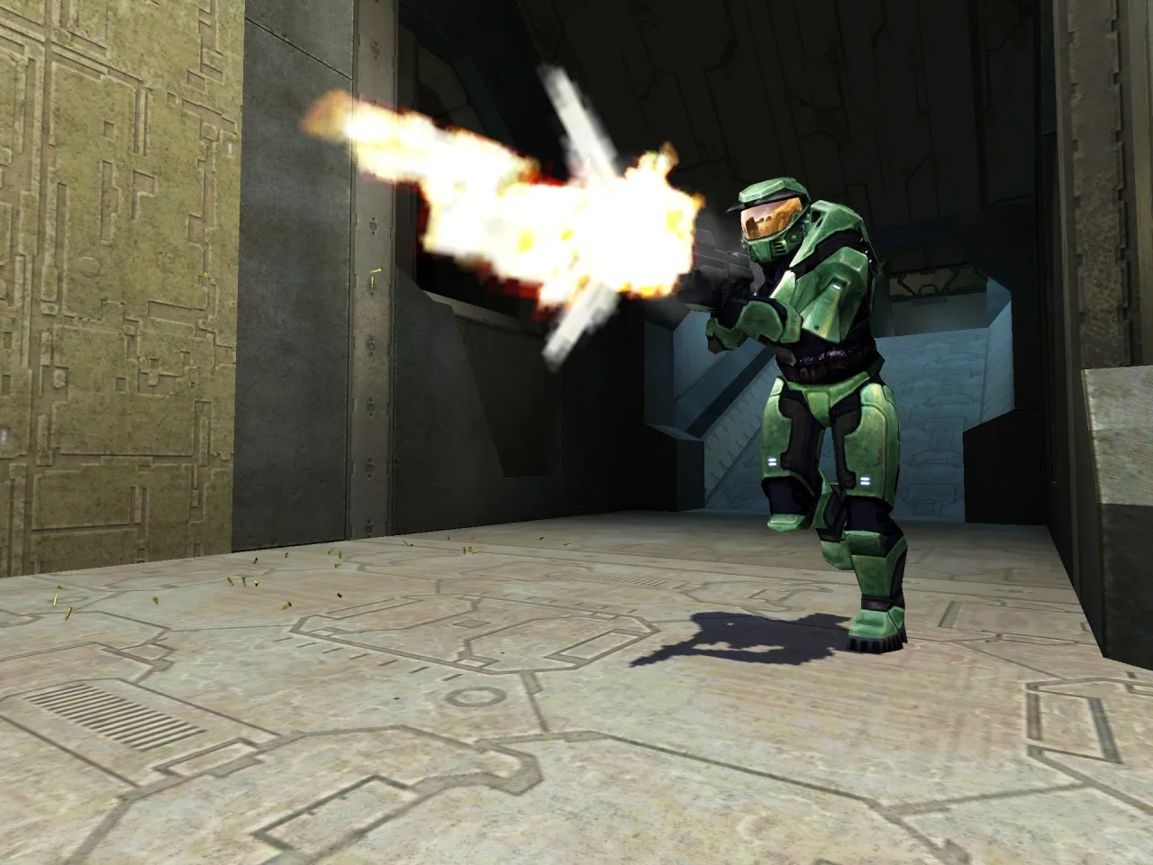 Cena do jogo Halo: Campaign Evolved