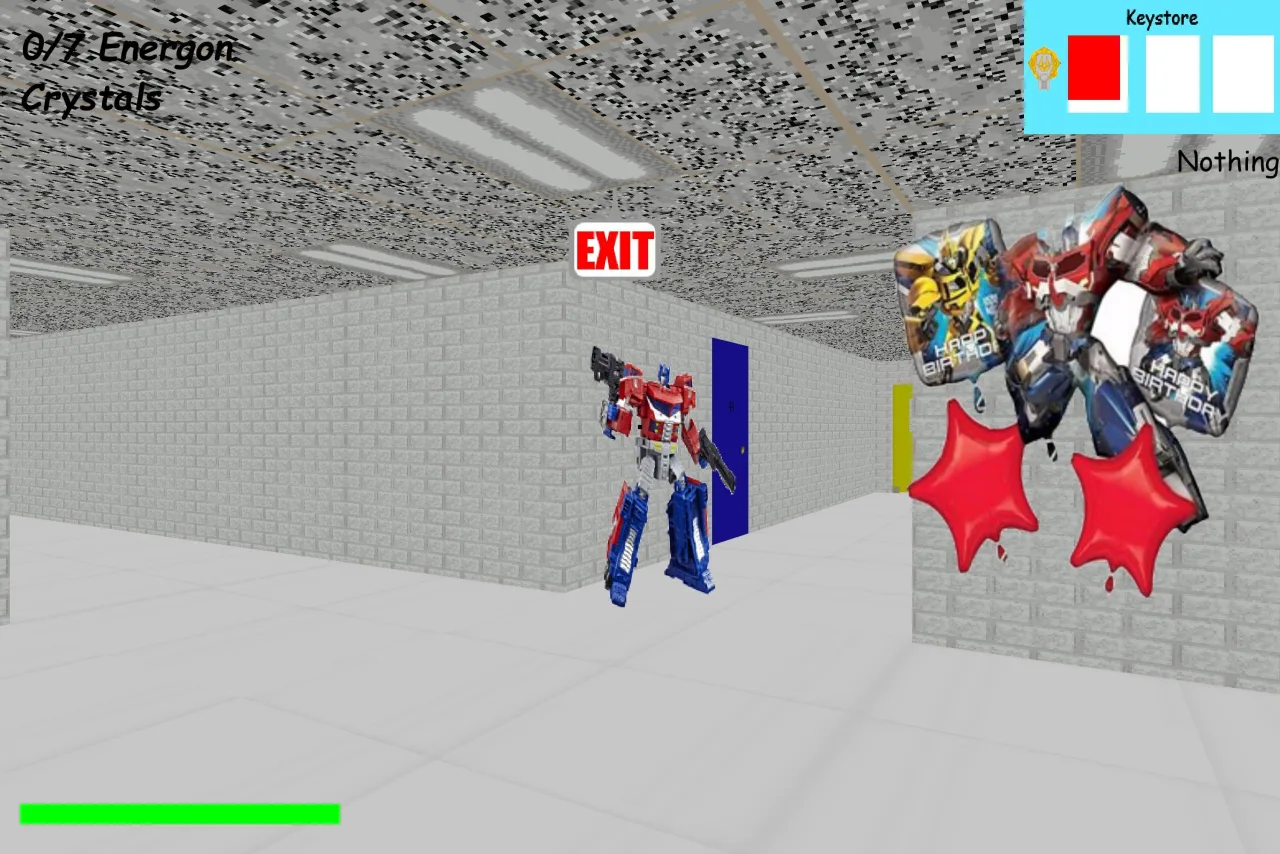 Cena do jogo Optimus Prime