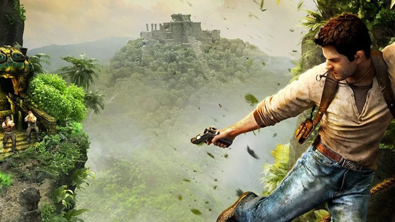 Cena do jogo Uncharted