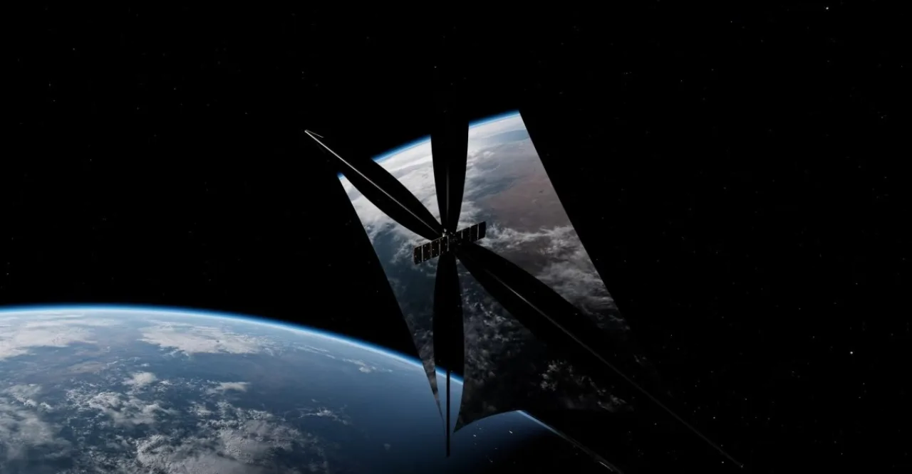 Imagem ilustrativa: Reflect Orbital recebe aprovação da FCC para lançar espelho espacial