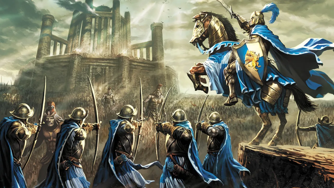 Cena do jogo Heroes of Might & Magic 3