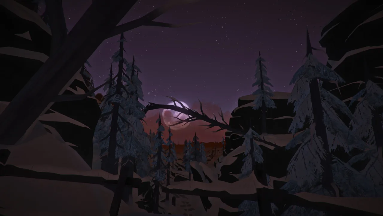 Cena do jogo The Long Dark