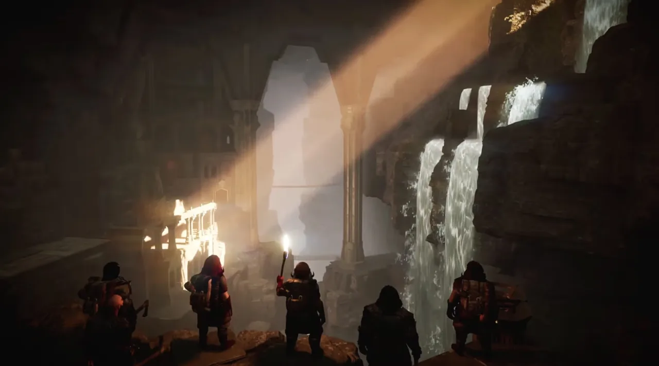 Cena do jogo The Lord of the Rings: Return to Moria