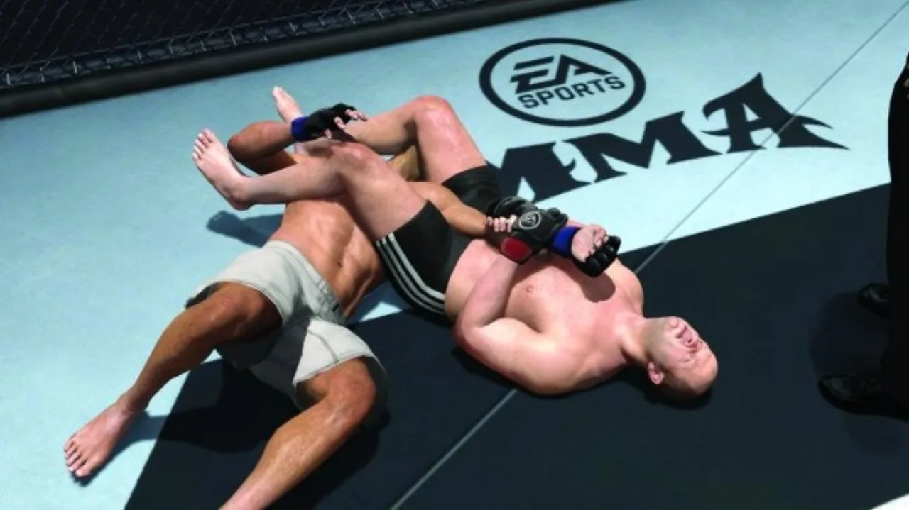 Cena do jogo EA Sports