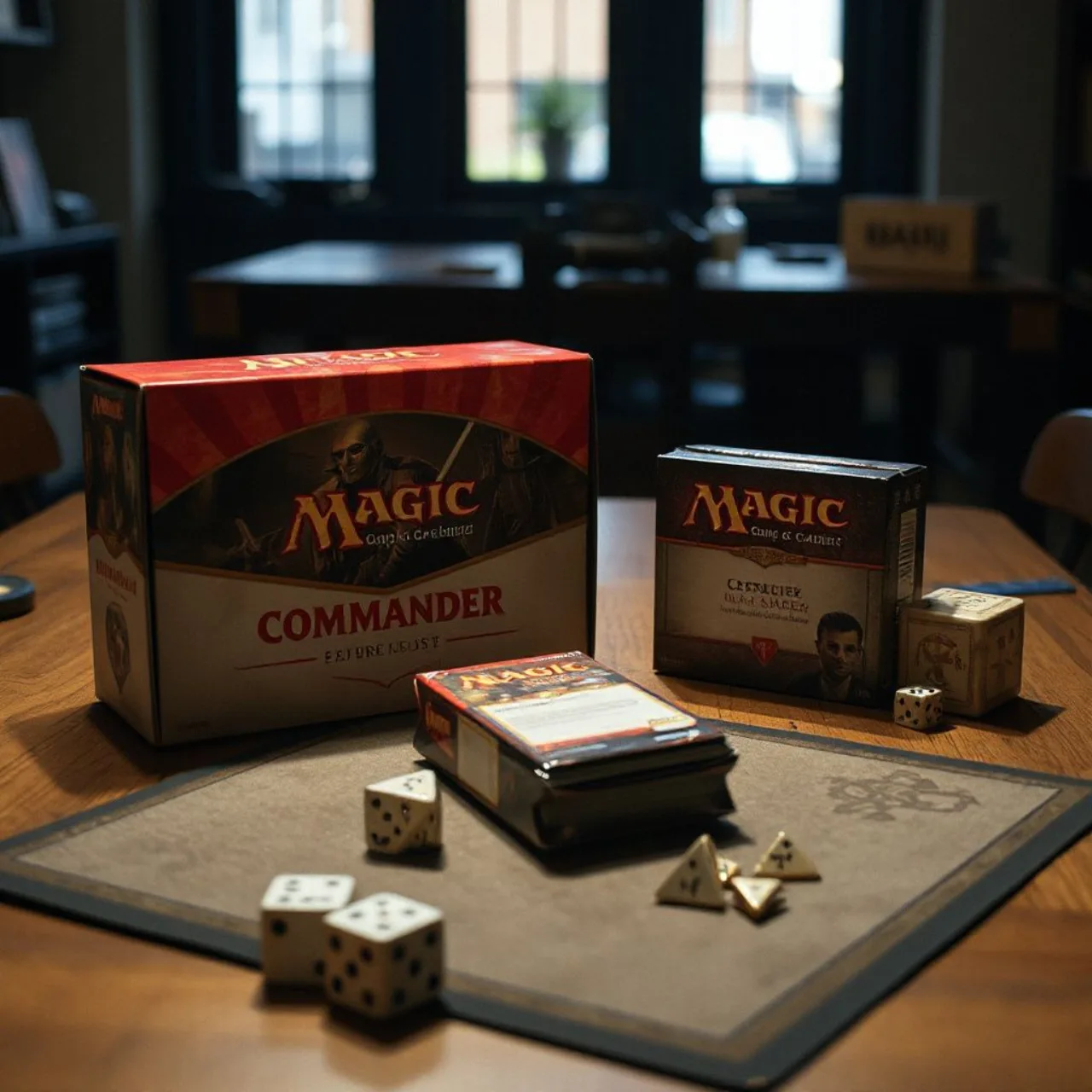 Caixa do deck Commander "Multiverse Reforged", único pré-construído de Reality Fracture, em destaque
