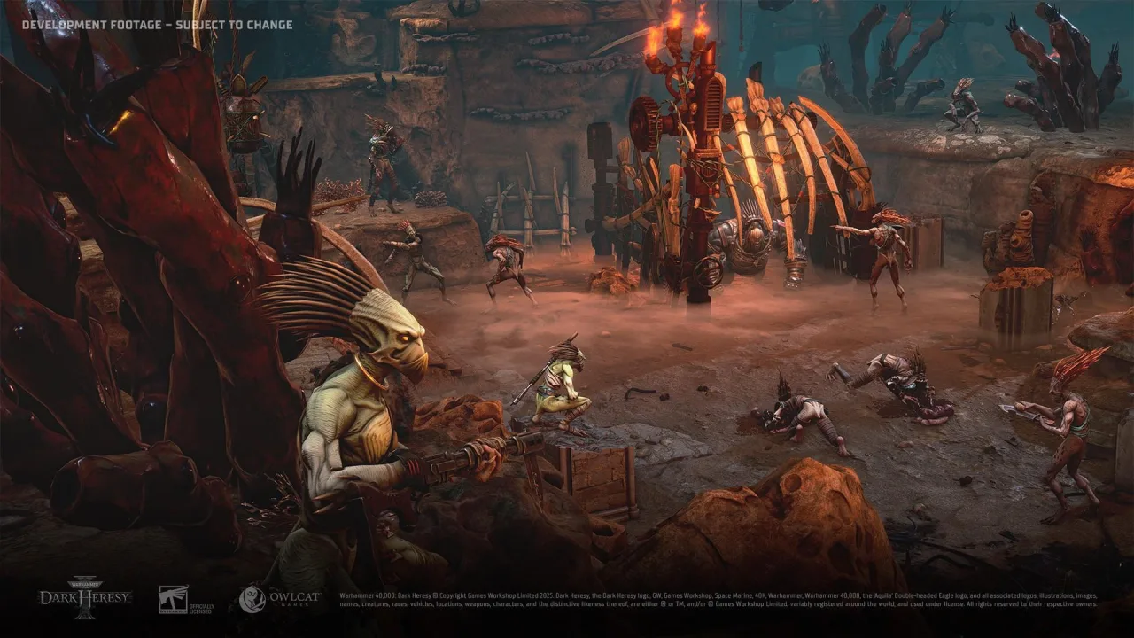 Cena do jogo Warhammer 40,000: Dark Heresy