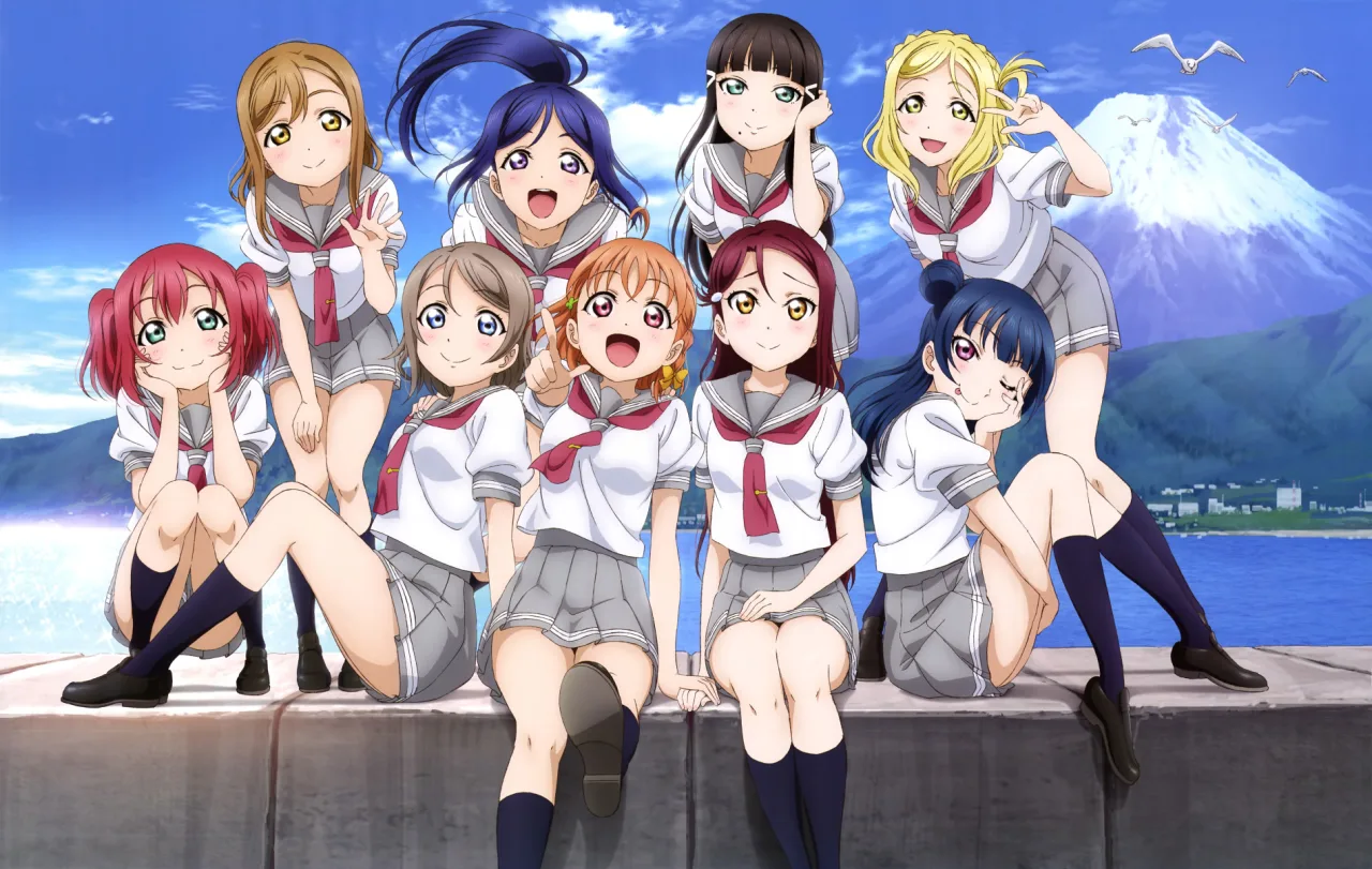 Cena do anime Love Live!