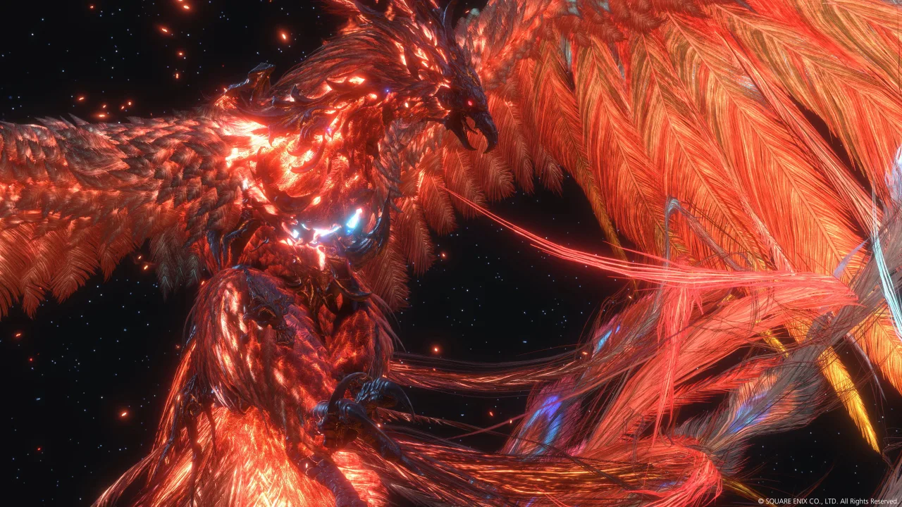 Cena do jogo Final Fantasy XVI
