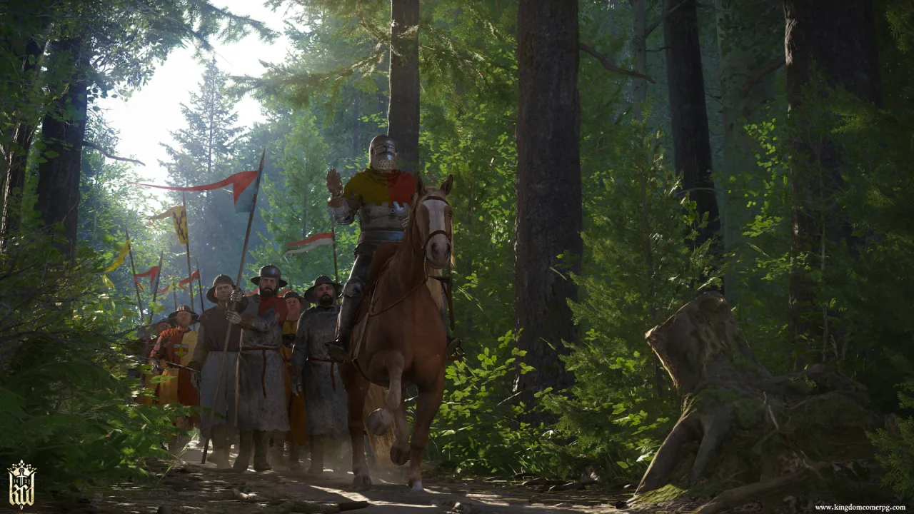 Cena do jogo Kingdom Come: Deliverance