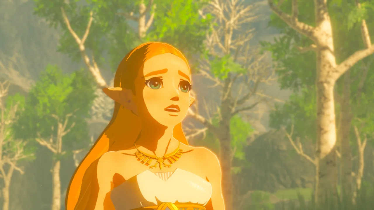 Cena do jogo The Legend of Zelda: Breath of the Wild