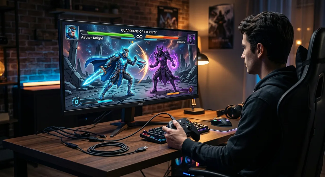 Imagem ilustrativa: Marvel Tokon: Atualização de 10 GB — o que mudou no PC e vale a pena jogar?