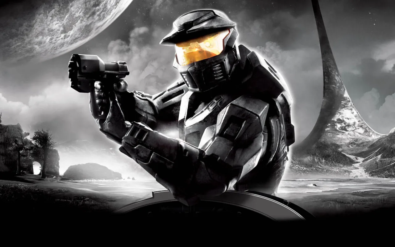 Cena do jogo Halo: Campaign Evolved