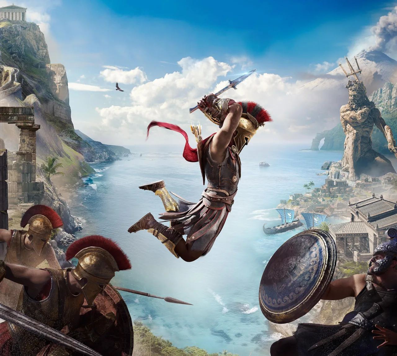 Cena do jogo Assassin's Creed Odyssey