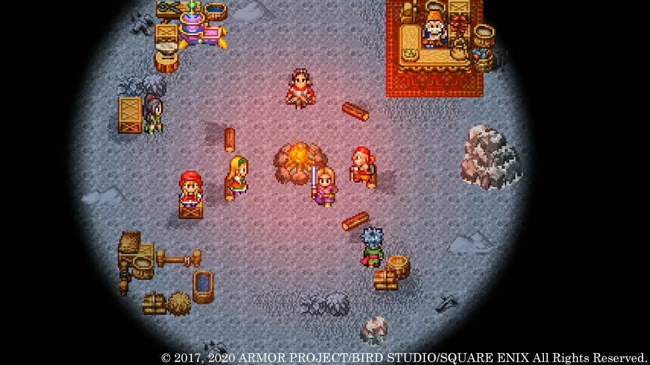Cena do jogo Dragon Quest XI S: Echoes of an Elusive Age - Definitive Edition