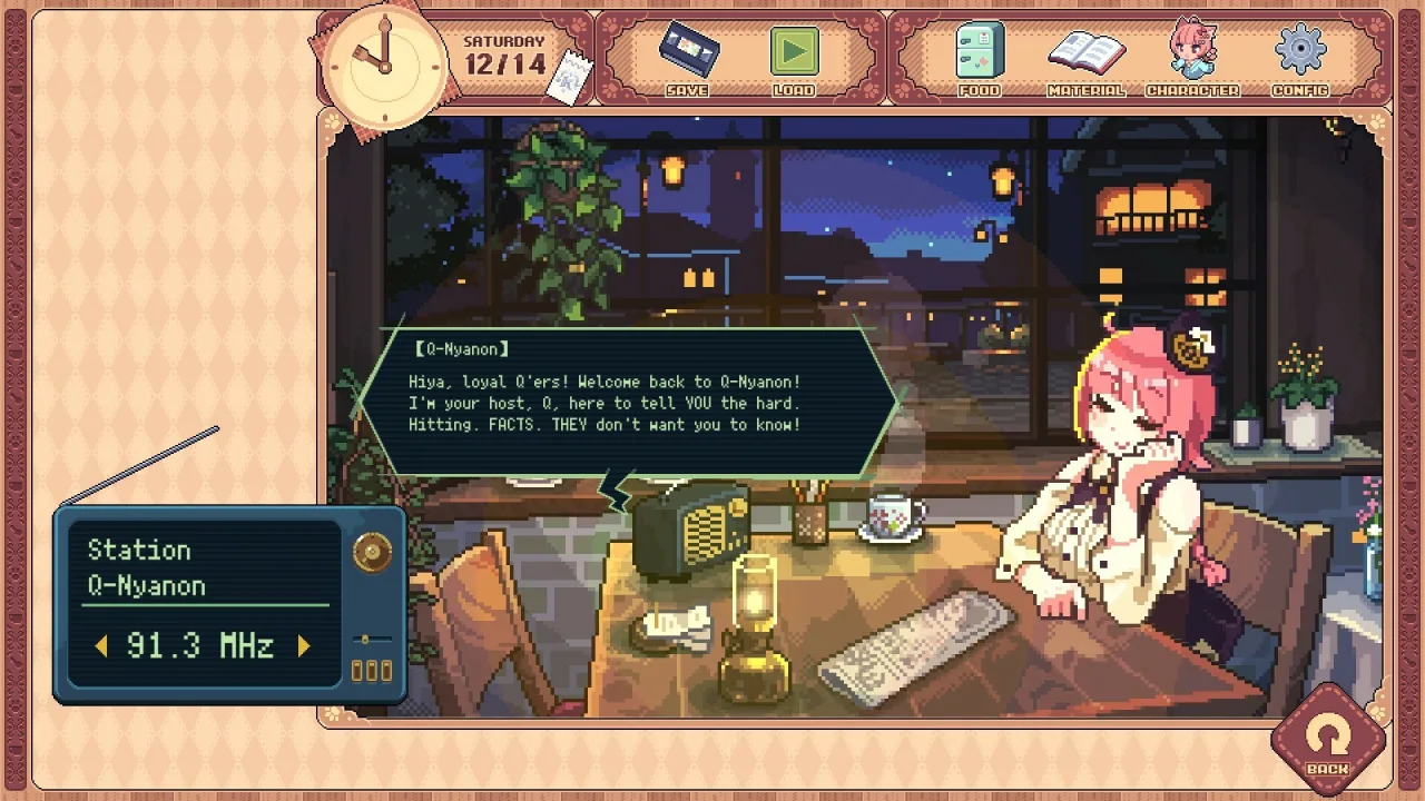 Cena do jogo Kemono Teatime