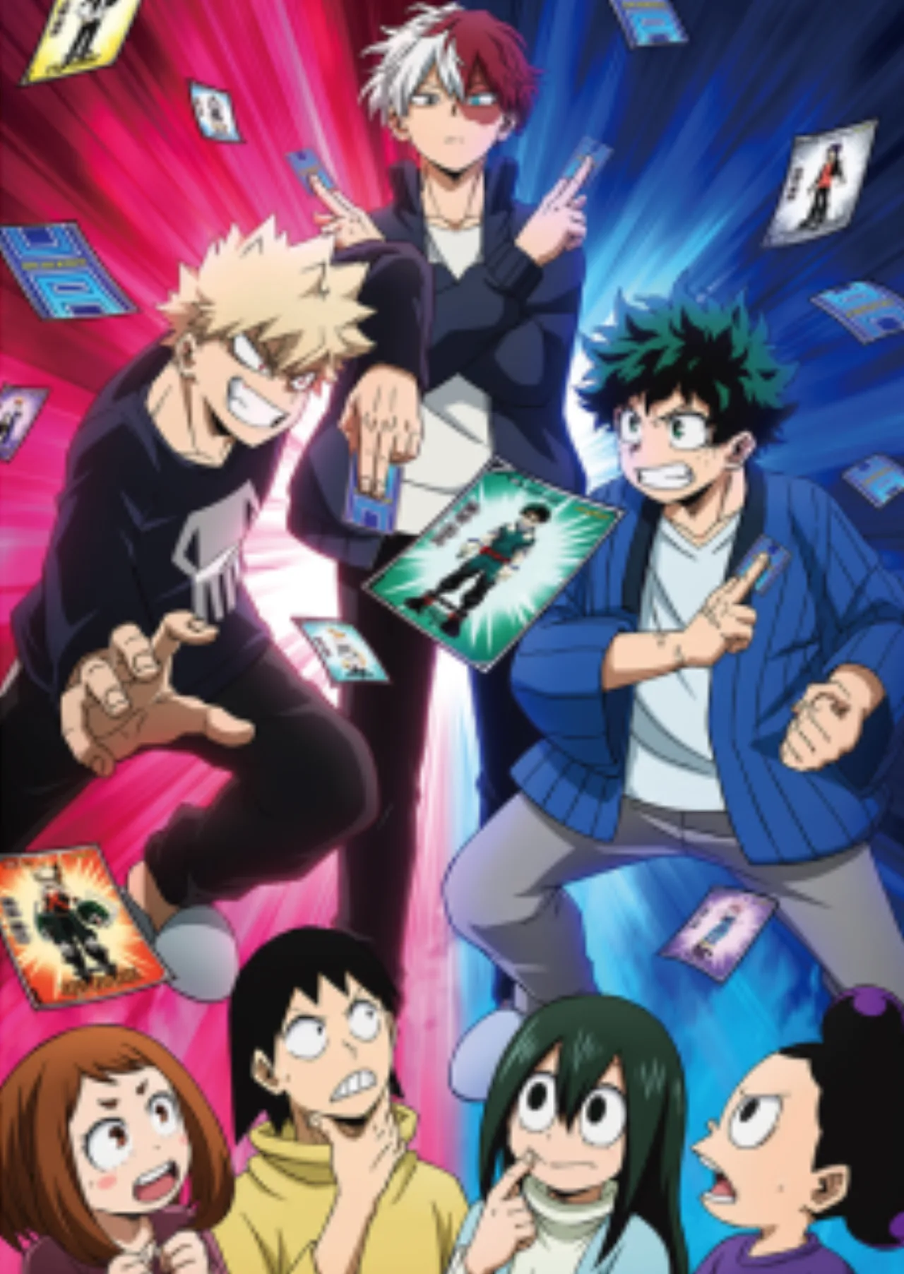Cena do anime My Hero Academia