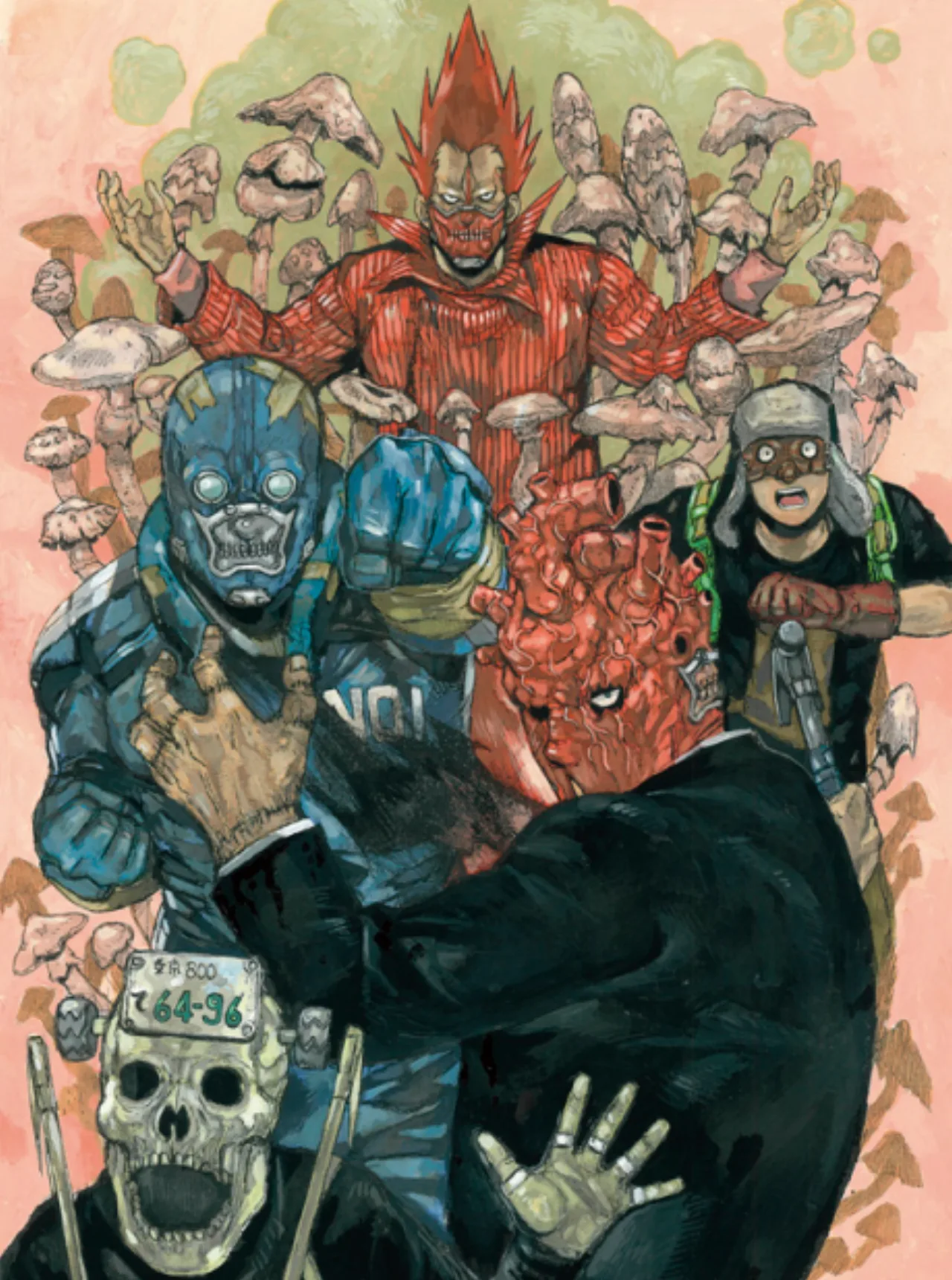 Cena do anime Dorohedoro