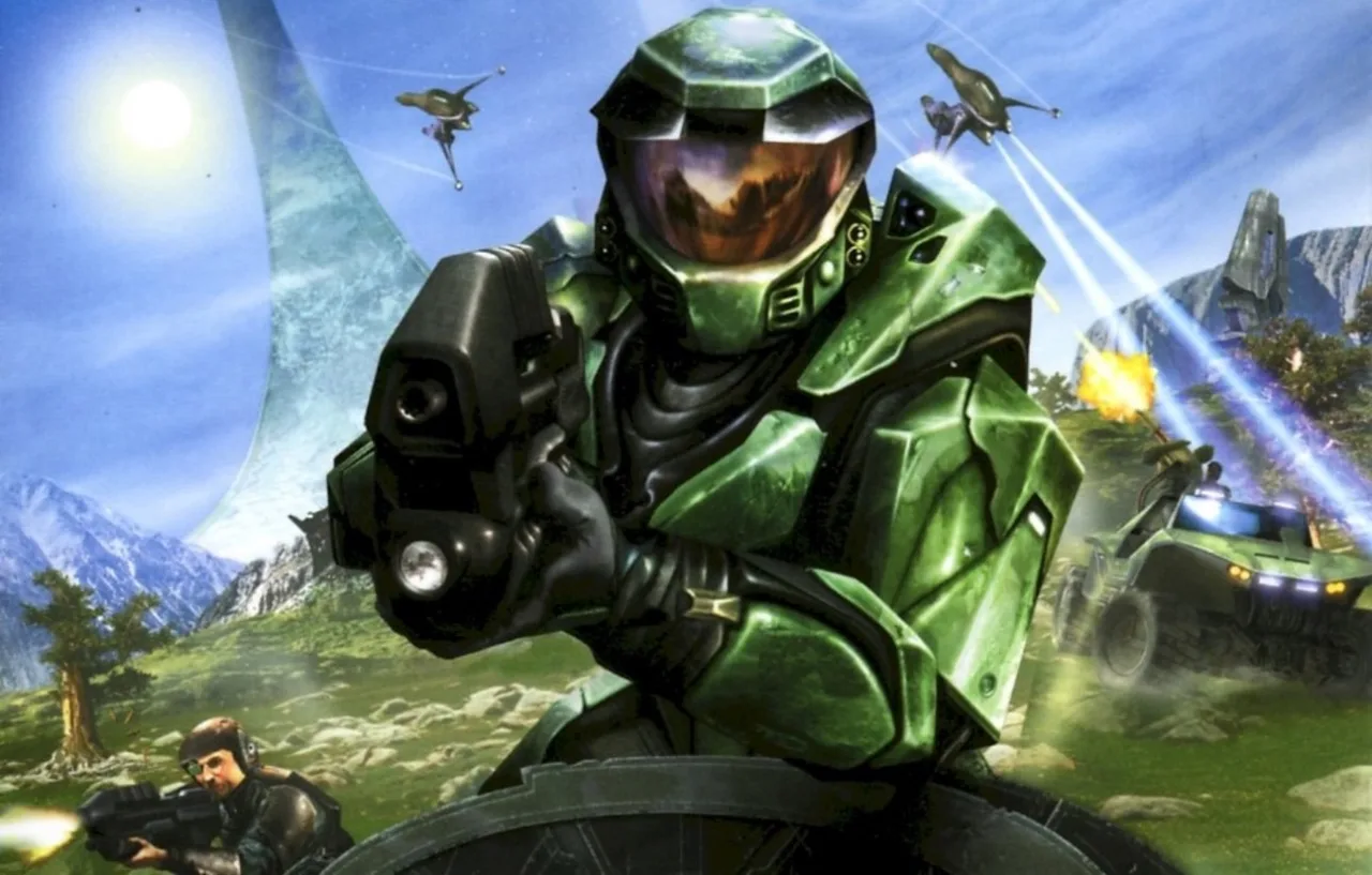 Cena do jogo Halo: Campaign Evolved